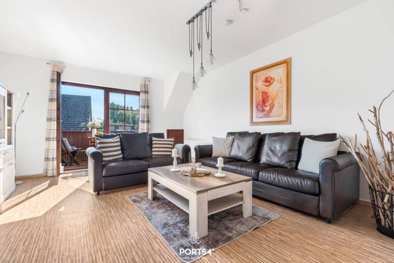 Familienfreundliche  Ferienwohnung für 5 Personen an der Nordsee mit Indoor-Schwimmbad und Balkon — photo 5