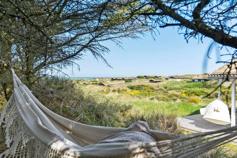 House with patio & barbecue | Sea view in Lokken