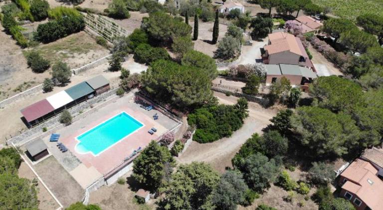Casa Rosada - Piscina, aria condizionata, terrazze e posti auto in Marciana Marina