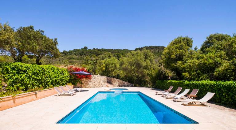 Natural Stone Villa with Pool: Villa Son Reus in Felanitx