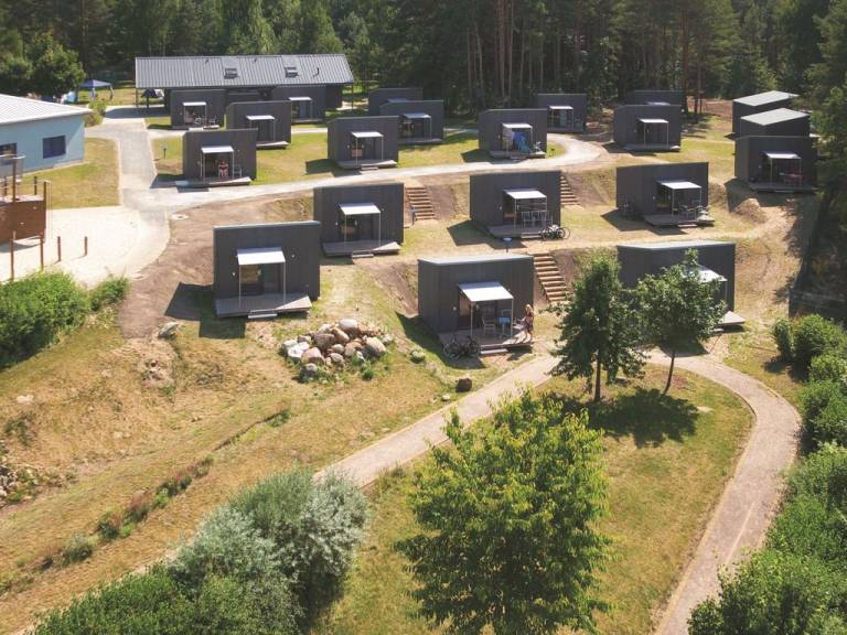 Campinghütte für 3 Personen