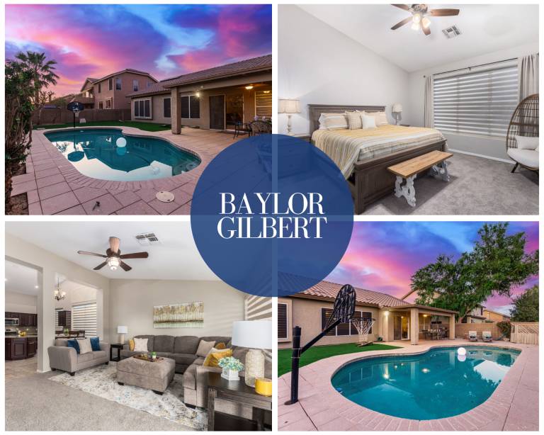 Refreshing Gilbert Pool Home Sleeps 8 Family Fun
