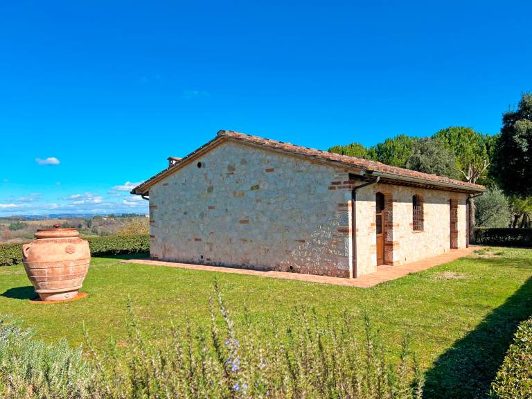 Ferienhaus mit Hund in Colle di Val d’Elsa Toskana f&uuml;r max. 4 Personen