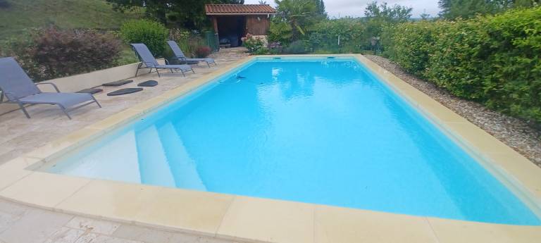 Vacation home with private pool, garden & patio | Pool view — photo 2