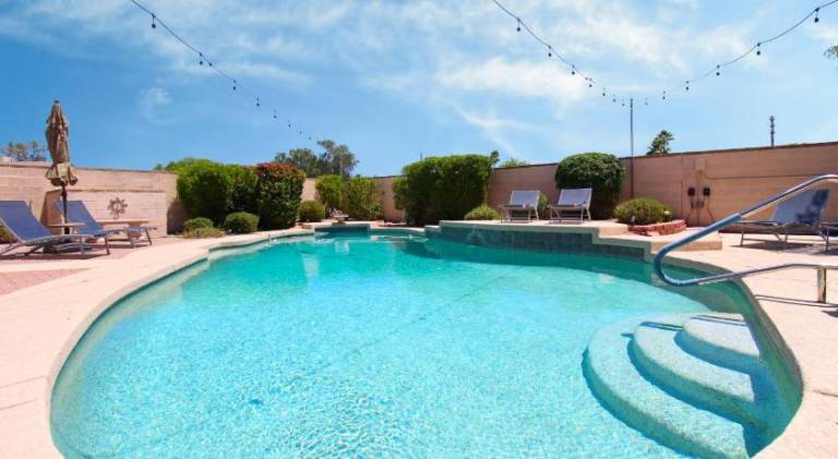Vacation home with pool in Phoenix, AZ