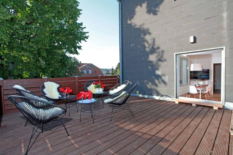Holiday apartment with yard, sauna & barbecue in Braunlage