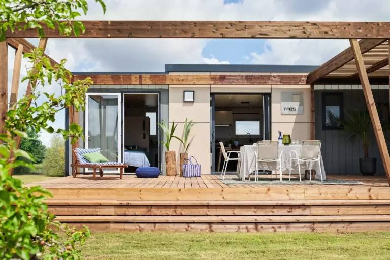 Wonderful mobile home with patio, grill & hot tub | Pets are welcome in Epinal