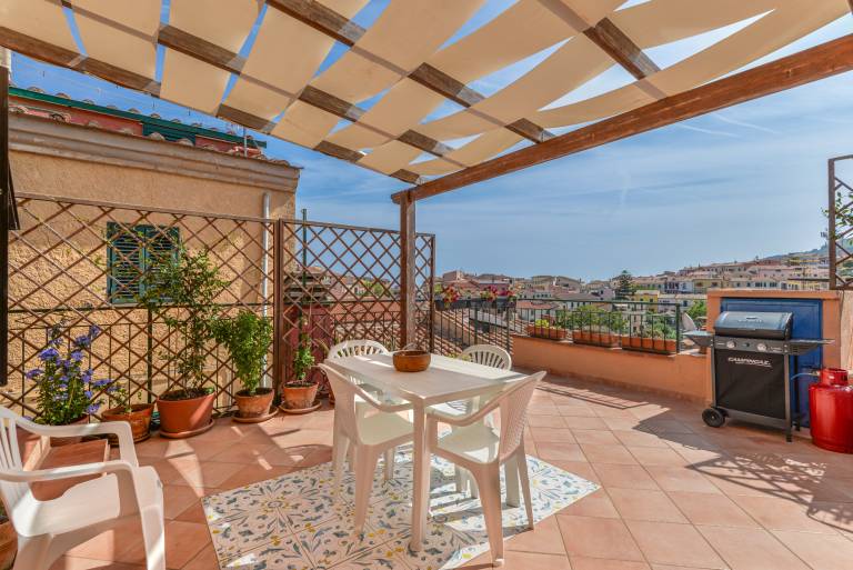 Apartment 'Casa La Torre' with Sea View, Shared Terrace and Wi-Fi in Capoliveri