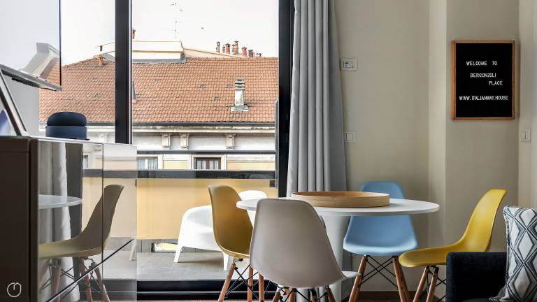 Rental apartment with terrace | Next to Milano Centrale railway station in Milan
