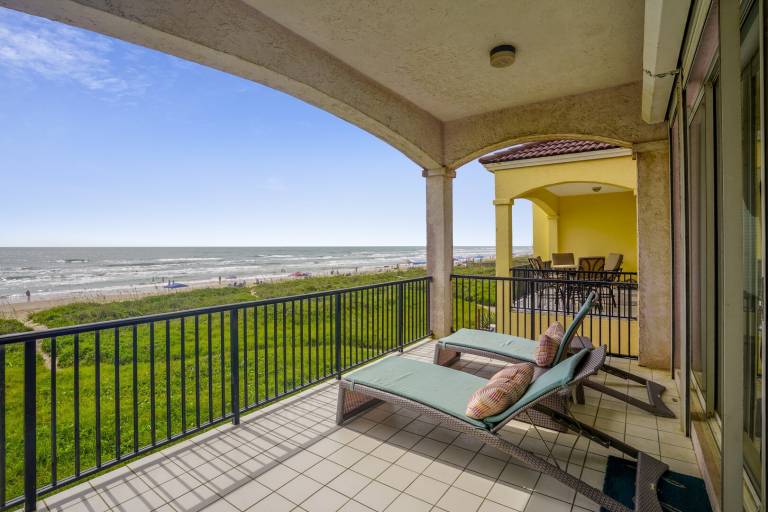Incredible Views from Oceanfront 3 Bedroom Townhouse in South Padre Island, TX