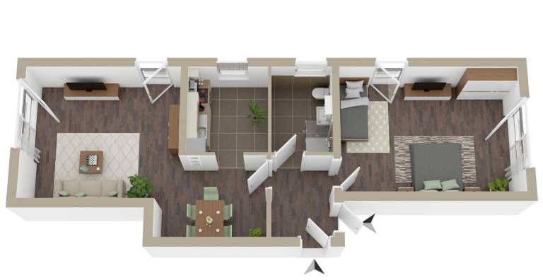 Beautiful apartment with sauna, patio & hot tub | Pets allowed — photo 4