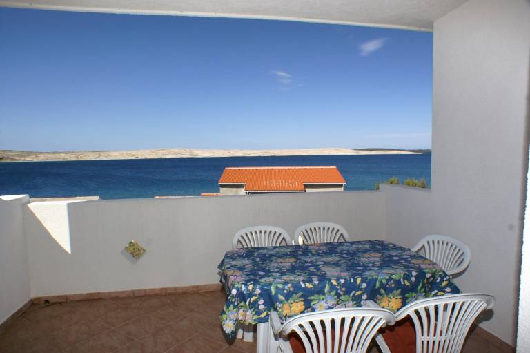 One bedroom apartment near beach Kustići, Pag (A-4087-h) in Senj