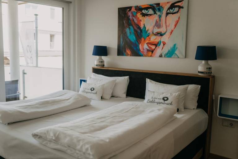Appartement Fewo Dusche WC 2 Schlafräume