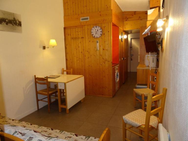 100m from resort center, 4th floor, view mountain, balcony, tv, 24m², Les Arcs — photo 2