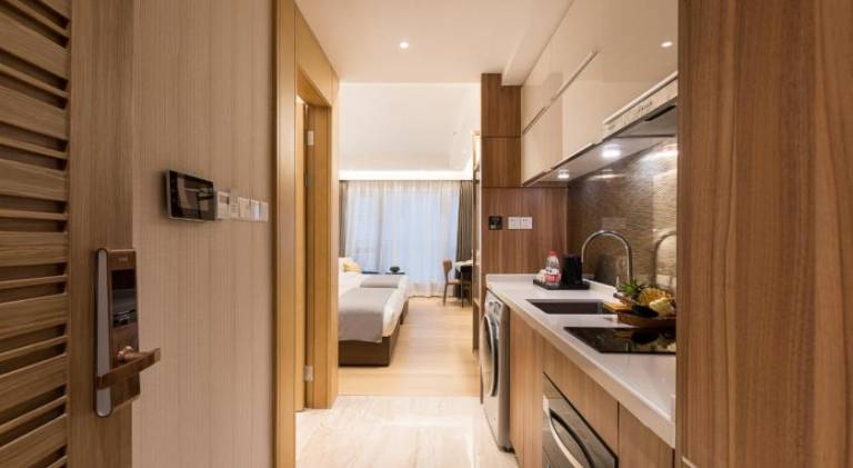 Doria Home International Apartment -Guangzhou Huijin IFC Keyun Road Metro Branch-Canton Fair Free Sh — photo 2