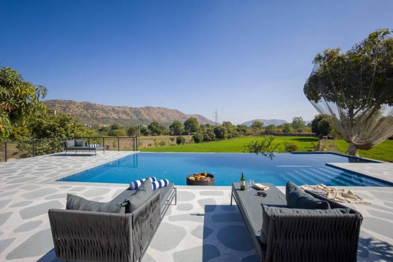 Villa with pool in Udaipur