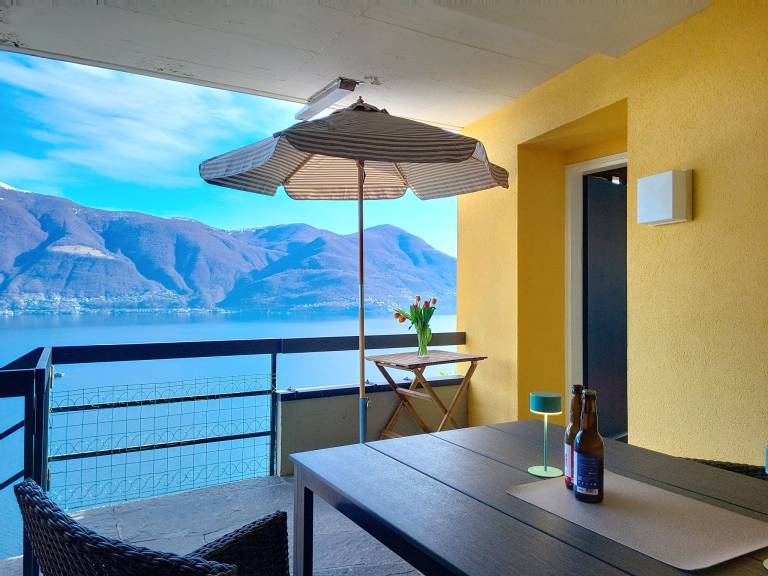 Ferienwohnung mit Hund in Bezirk Locarno, Ascona Tessin f&uuml;r max. 4 Personen