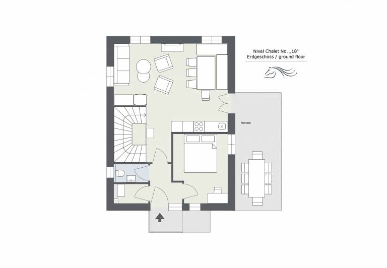 Chalet with sauna, garden & terrace | Mountain view — photo 2