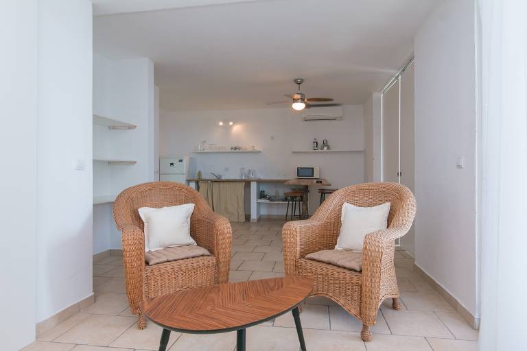 Two bedroom apartment with terrace and sea view Brela, Makarska (A-16596-a) — photo 3