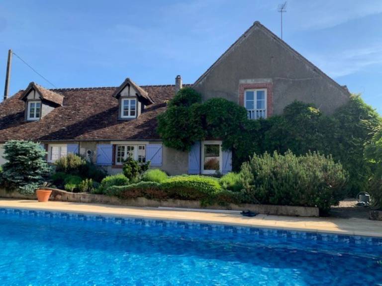 Ferienhaus mit Hund in Saint-Denis-sur-Loire, Frankreich für max. 6 Gäste