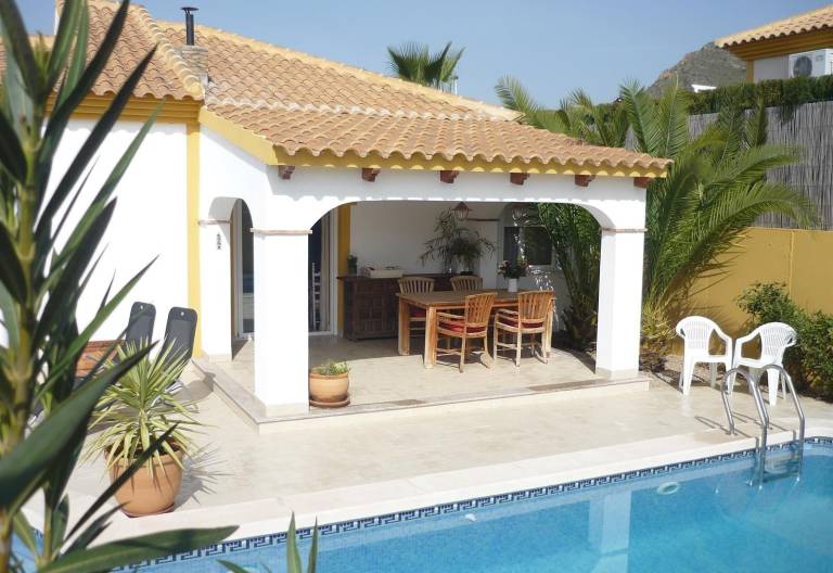Villa Miantojo near the coast with Private Pool, Terrace, A/C & Wi-Fi. in Almeria
