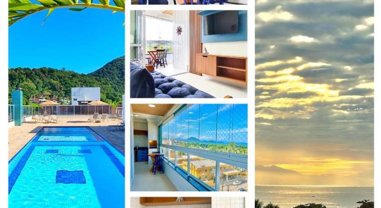 Pleasant holiday apartment with barbecue, patio & sauna | Next to the beach | Dogs allowed in Ubatuba