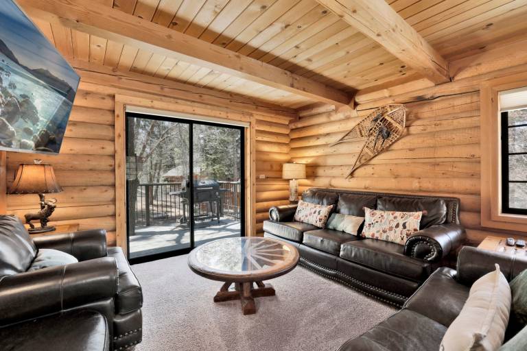 Cabin with barbeque & jacuzzi | Mountain view — photo 4