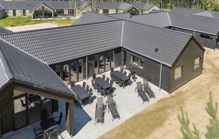 Ferienhaus mit Hund inGlesborg, Fjellerup Strand  f&uuml;r max. 26 Personen