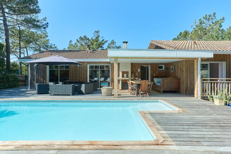 Ferienhaus in Cap Ferret, Lège-Cap-Ferret f&uuml;r max. 6 Personen am Atlantik