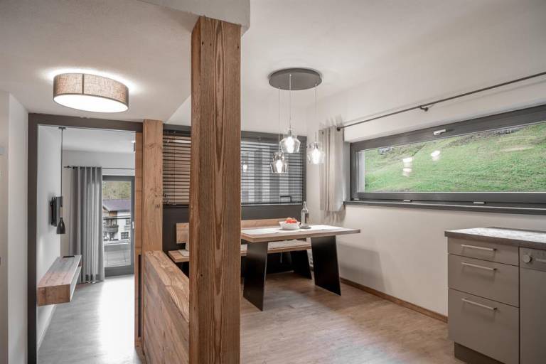 Rental apartment with sauna & patio in Soelden