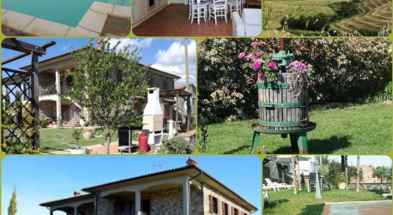 Farm with grill, garden & terrace in Montecatini Val di Cecina