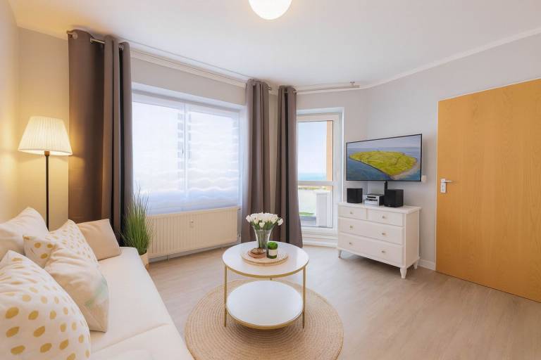 Komfortables Apartment mit Balkon und moderner Ausstattung nahe Sandstrand — photo 3