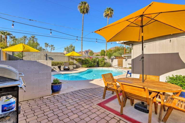 Phoenix Home w Pool & Camelback Mtn Views