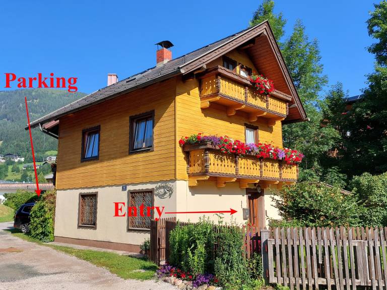 Hütte  Bach