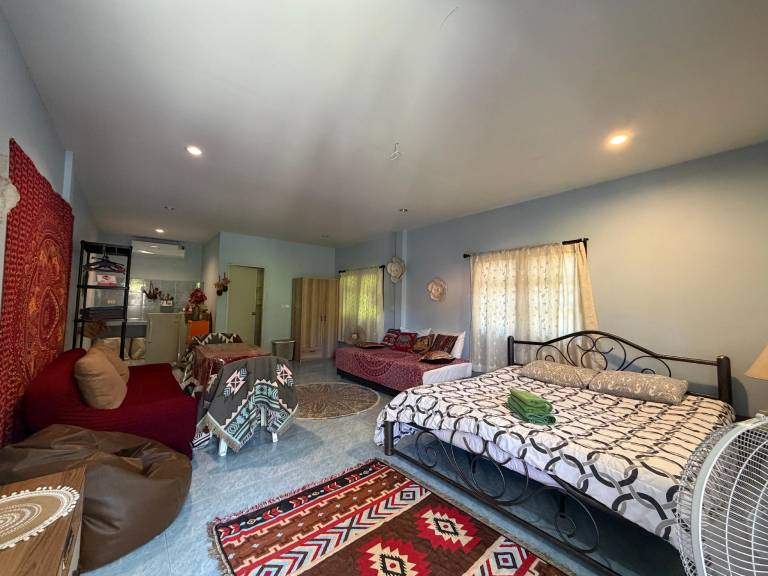 Bohemian apartment at the beach in Rawai
