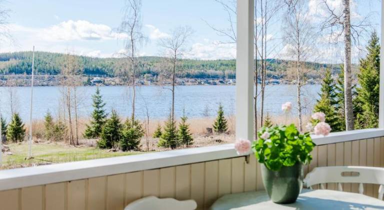 Guesthouse on an Island in Ornskoldsvik