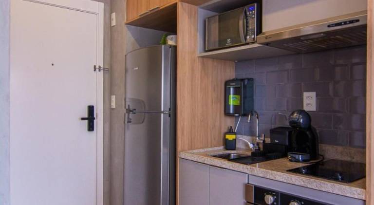 Holiday apartment with pool in Olímpia