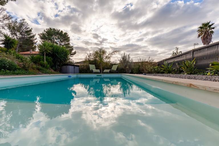 Ground floor villa with swimming pool 150 m from the sea – Sea view, Wi-Fi and air conditioning — photo 2
