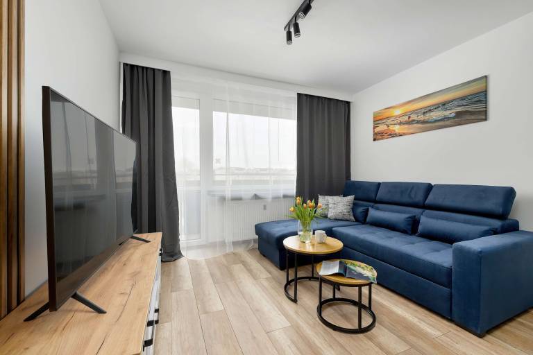 Nadmorski Apartmanet z Balkonem w Kolobrzegu by Noclegi Renters in Kolobrzeg