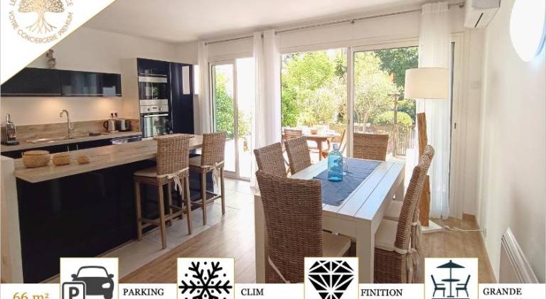 Le Ptit Paradis d'Emma - Grand T3, Parking, Terrasse in Cassis