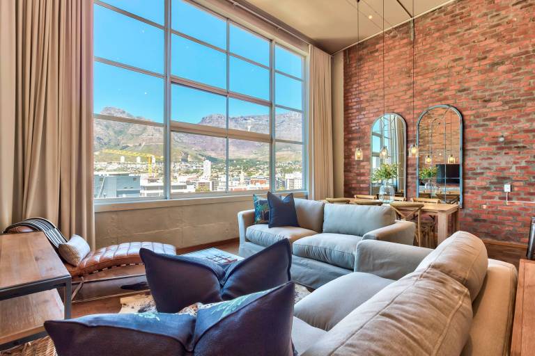 Loft mit Bergblick im Herzen der Stadt Kapstadt