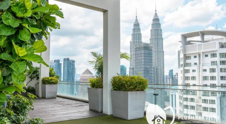 Rental apartment with pool, sauna & garden | Near Petronas Towers | Dogs allowed — photo 4