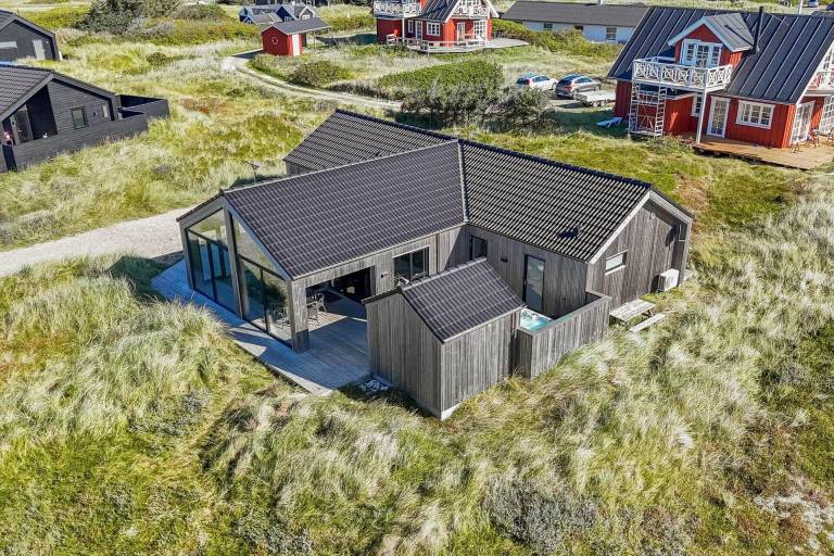 Ferienhaus mit Hund in Vrist Strand,  f&uuml;r max. 8 Personen