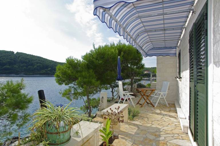 Ferienwohnung in Tri Porte (Potirna) mit Meerblick, Terrasse, Klimaanlage, W-LAN (5208-2) — photo 4