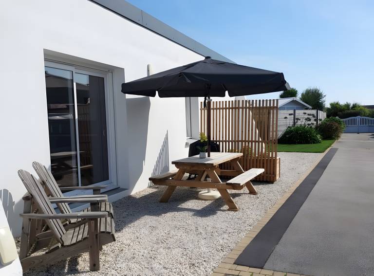 Ty An Heol Cottage: Private Terrace & Wi-Fi in Le Conquet, Brittany in Plougonvelin