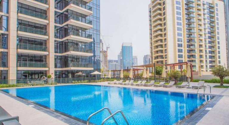 Rental apartment with sauna, private pool & jacuzzi | Next to Burj Khalifa — photo 4