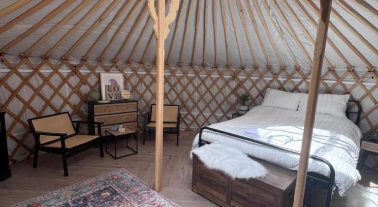 26 m&sup2; Zelt