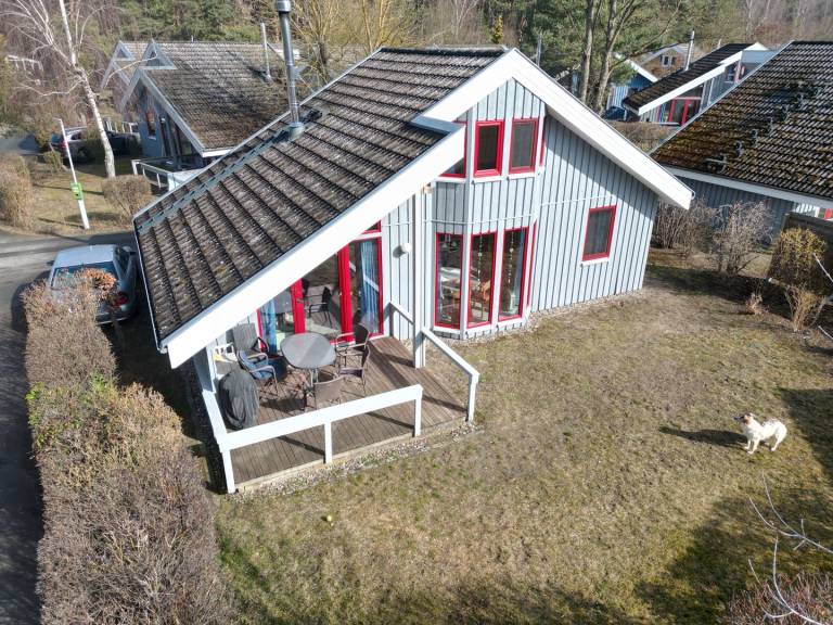 Wildgans 158 - Klassisches skandinavisches Ferienhaus für bis zu 6 Personen in Mirow