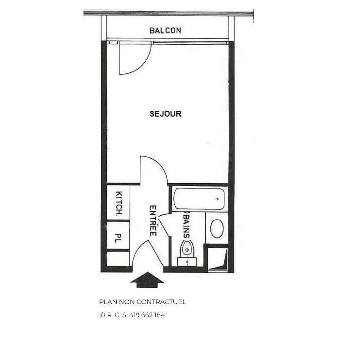24 m² Studio ∙ 1 Schlafzimmer ∙ 4 Gäste – Bild 21