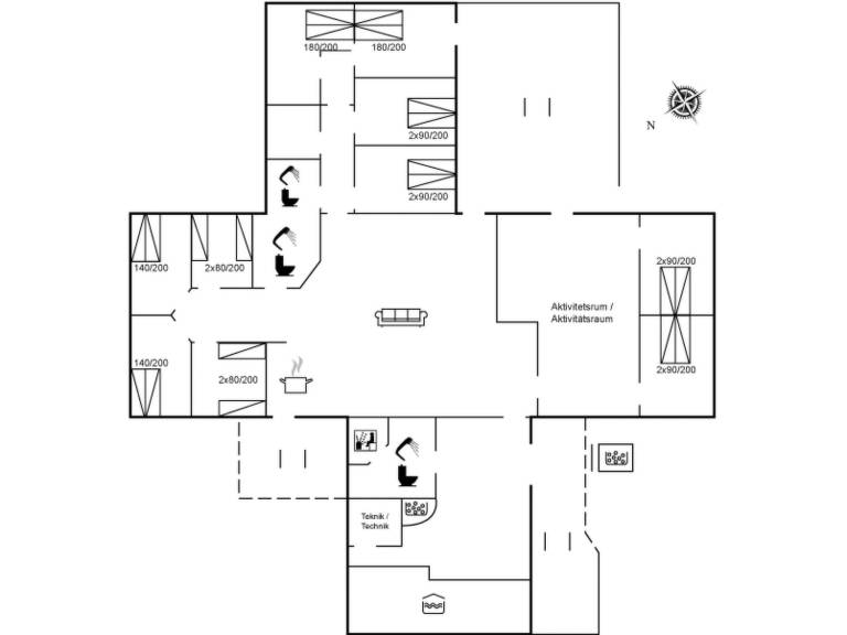 Vacation home with private pool, sauna & barbeque — photo 3